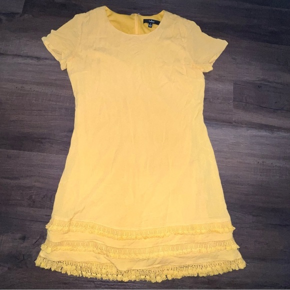 Lulus Dresses & Skirts - Lulu’s Golden Yellow Mini Dress